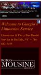 Mobile Screenshot of giorgioslimousine.com